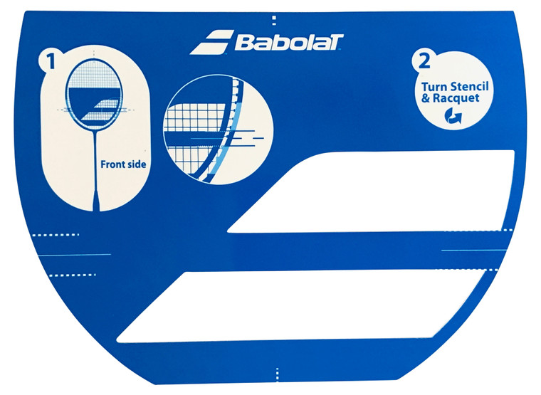 Babolat Badminton Stencil
