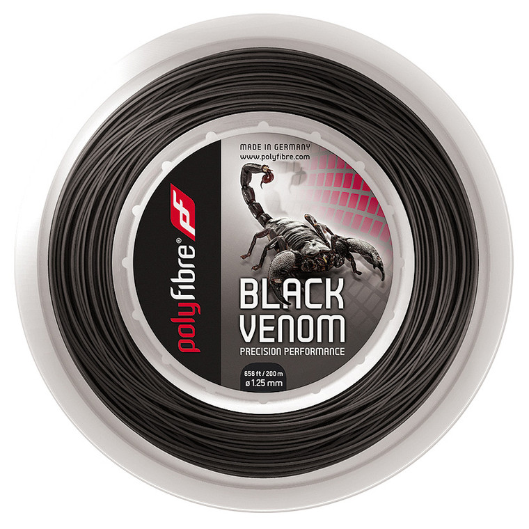 Polyfibre Black Venom 16L 1.25mm 200M Reel