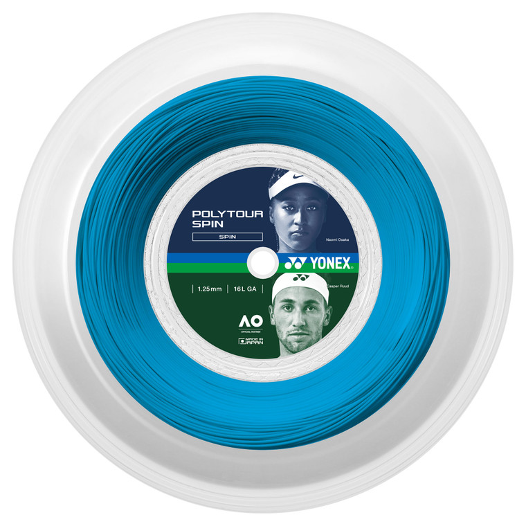 Yonex Poly Tour Spin 16L 1.25mm 200M Reel