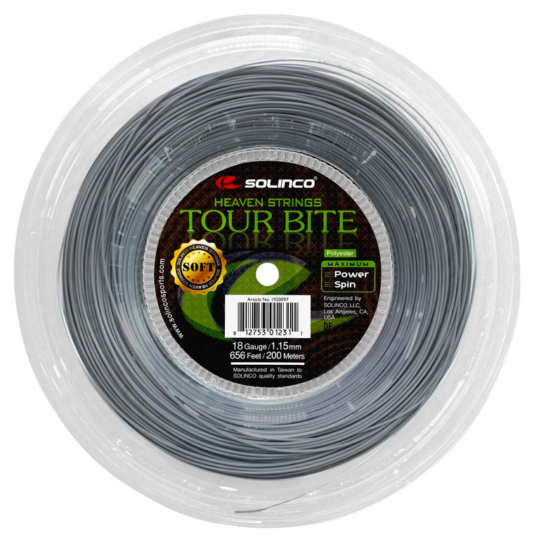 Solinco Tour Bite Soft 18 1.15mm 200M Reel