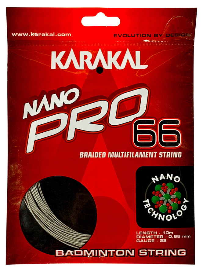 Karakal Nano Pro 66 0.66mm Badminton Set