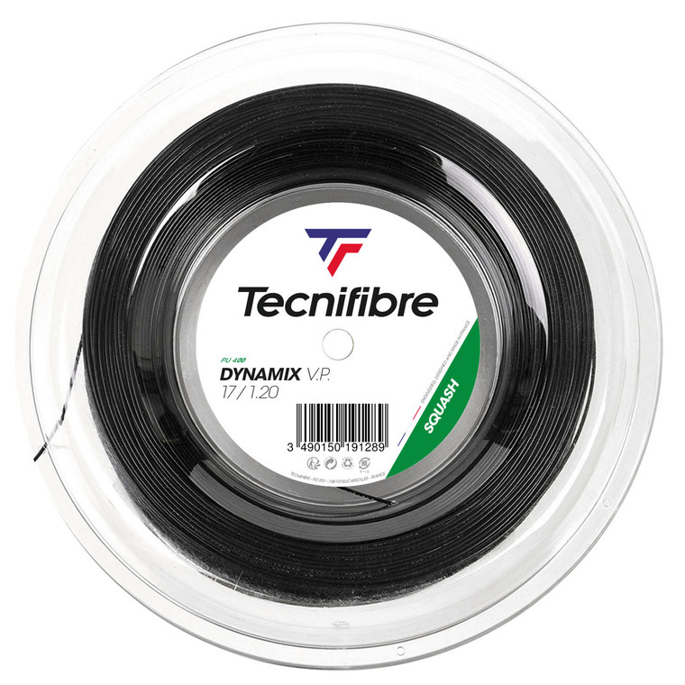 Tecnifibre Dynamix VP 17 1.20mm Squash 200M Reel