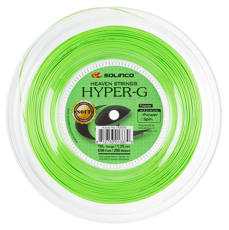 Solinco Hyper-G Soft 16L 1.25mm 200M Reel