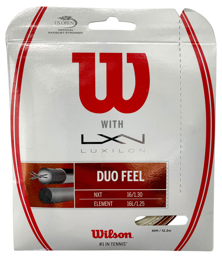 Wilson Duo Feel 1.25mm-1.30mm Hybrid Set