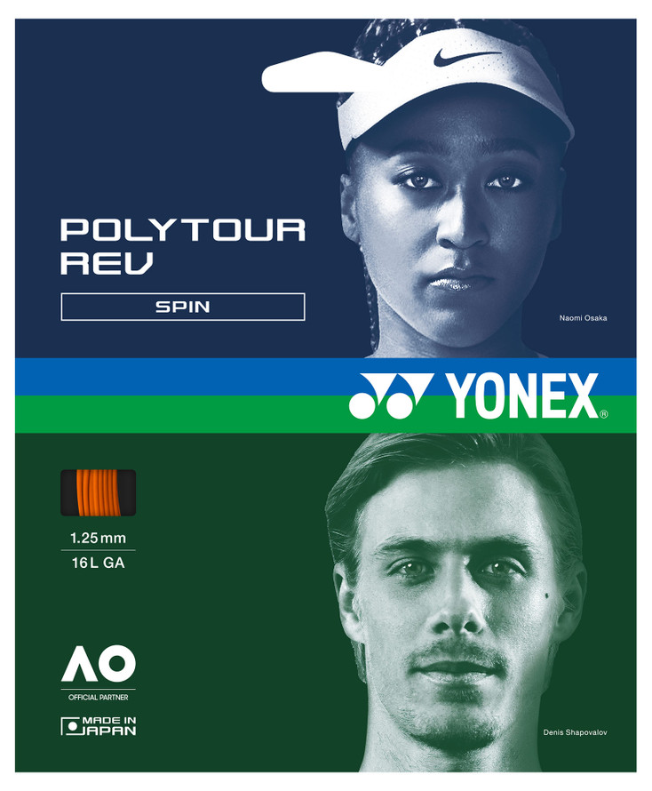 Yonex Poly Tour Rev 16L 1.25mm Set