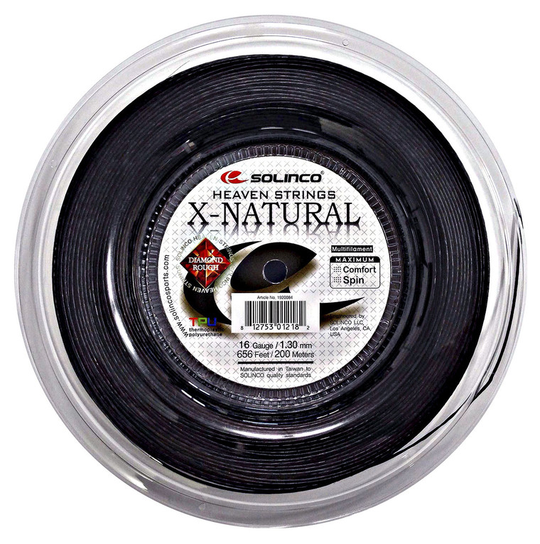 Solinco X-Natural 16 1.30mm 200M Reel