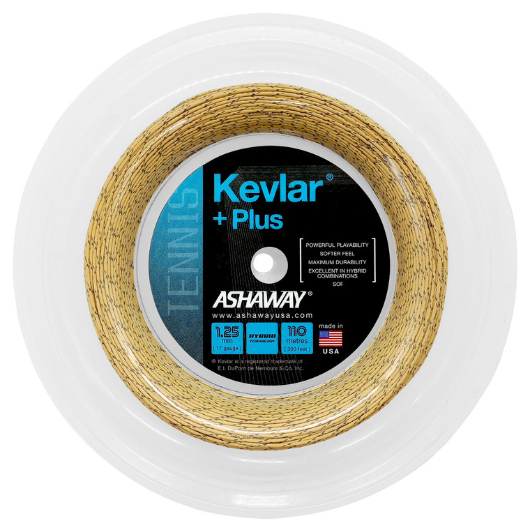 Ashaway Kevlar + Plus 17 1.25mm 110M Reel