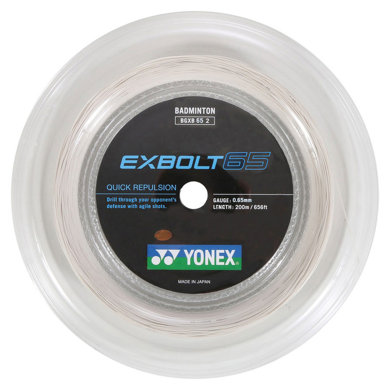 Yonex Exbolt 65 0.65mm Badminton 200M Reel