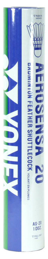 Yonex Aerosensa 20 Feather Badminton Shuttlecocks Dozen