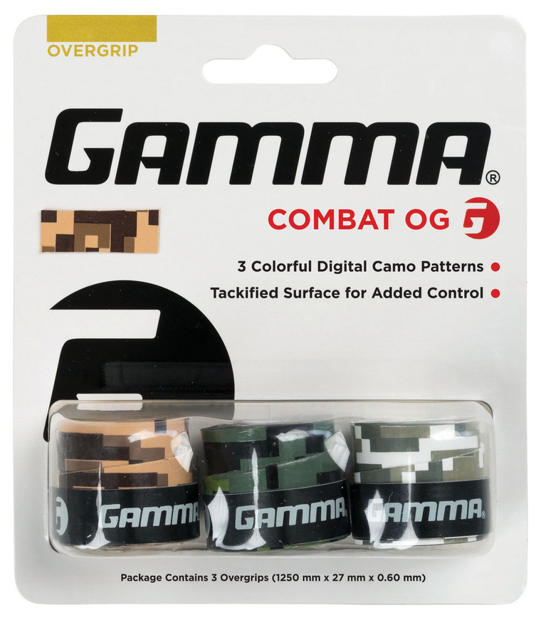 Gamma Combat Overgrip 3 Pack