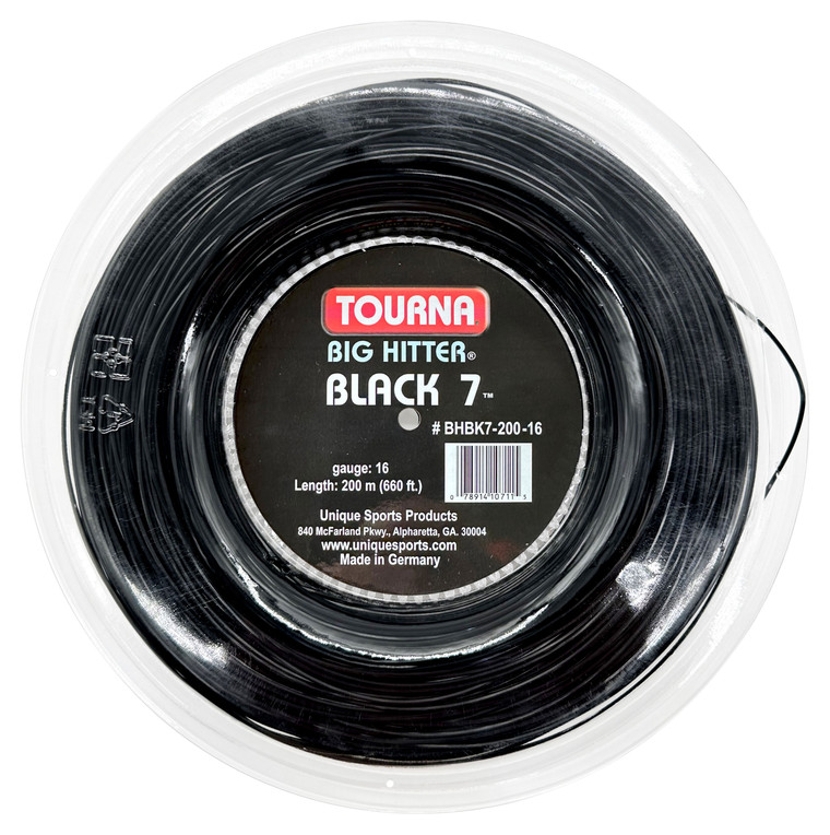 Tourna Big Hitter Black 7 16 1.30mm 200M Reel