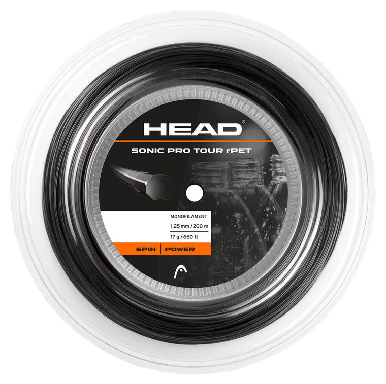 HEAD Sonic Pro Tour rPET 17 1.25mm 200M Reel