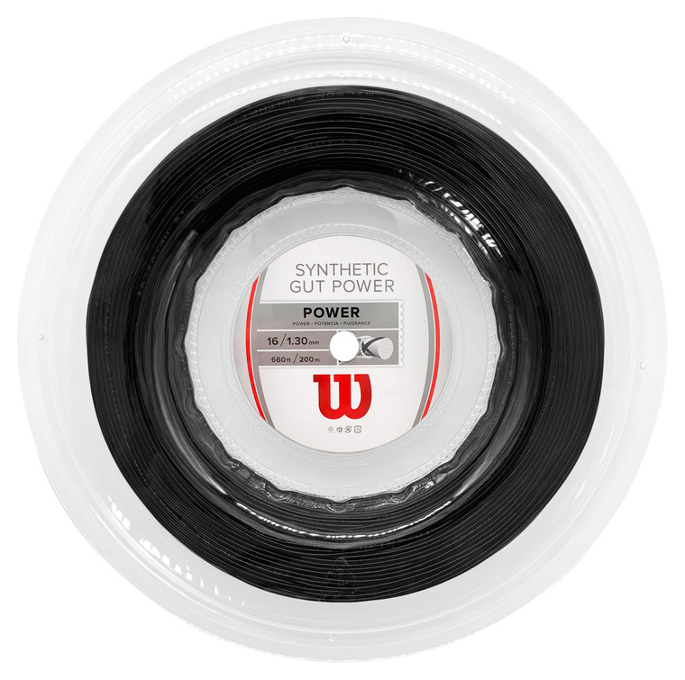Wilson Synthetic Gut Power 16 1.30mm 200M Reel