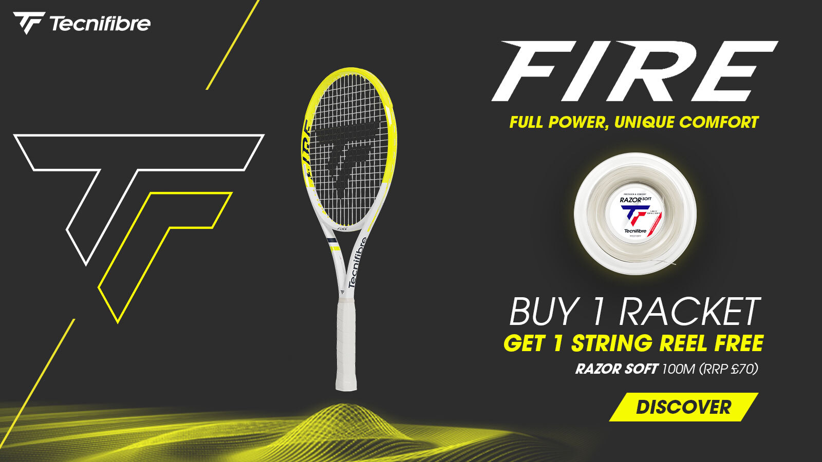 Tecnifibre Fire 305S Tennis Racquet - Racquet Depot UK