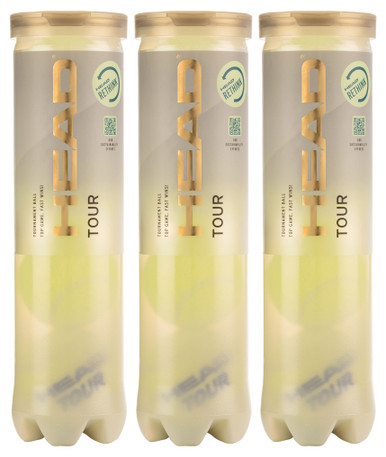 HEAD Tour Tennis Balls Dozen - Apollo Leisure