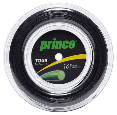 Prince Tour Xtra Power 16 1.30mm 200M Reel - W & D Strings