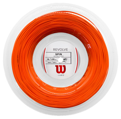Wilson Revolve Spin 16G (1,30 Mm) – Set Corde Da Tennis 12,2 M / 40 Piedi – Massimo Effetto