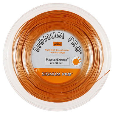Signum Pro Plasma HEXtreme 18G/1,20 Mm – Stringa Da Tennis Co-poliestere Premium (rotolo 660 Piedi)