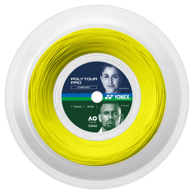 Yonex Poly Tour Pro 125 Tennis String Reel Yellow