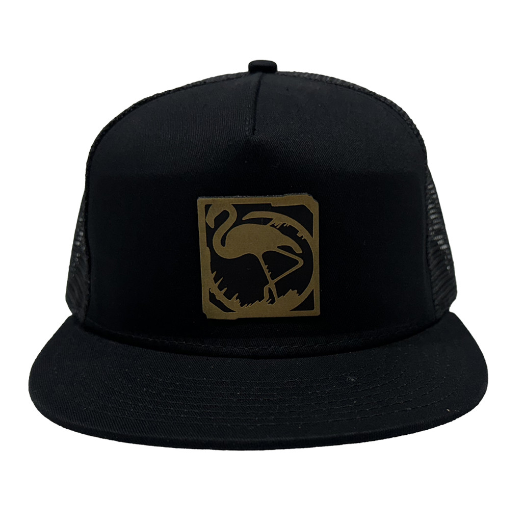 RaceCraft USA Flamp-Stamp Trucker Hat (Flatbill)