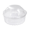 Shobowl 8oz Dome Hinged Lid Sleeve of 50