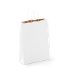 Duo Kraft / White # 18 Sydney Bag     Pack of 50