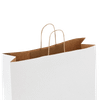 Duo Kraft / White # 18 Sydney Bag     Pack of 50