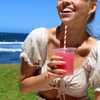 Flat lid Suit Eco+ Plastic 12oz Juice Cup
