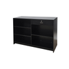 Modular Shop Counter Black 1500 x 950 x 500 Slatfront
