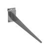 Slatwall Bracket 350mm Chrome