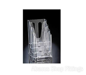 4 TIER A5 BROCHURE HOLDER