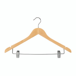 TIMBER ADULT CLIP & COAT HANGER (CTN/100)
