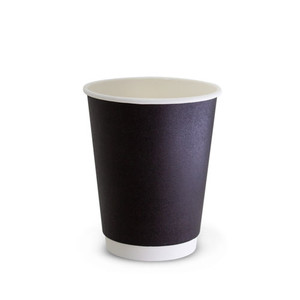 Eco Double Wall Smooth 16oz Cup Black  Ctn 500