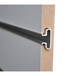 Aluminium Extrusion for Slatwall 1200