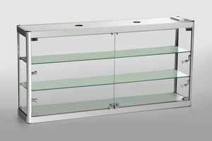 Display Cabinet Wall Mounted with LED