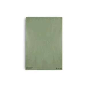 Large Recycled Plastic Mailing Satchel- Green
