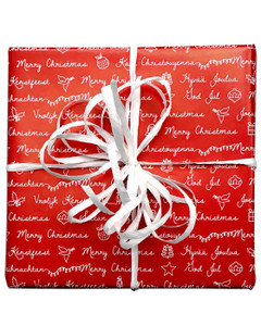 Script Wrap Red