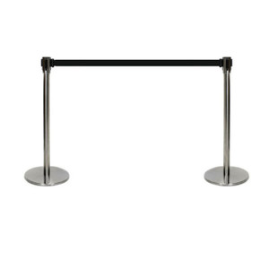 Premium Crowd Control Post with Retractable Belt 