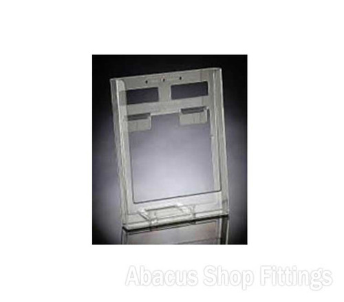 BROCHURE HOLDER WITH CLIPS - A4 SIZE