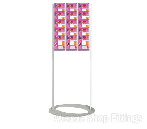 BROCHURE FOYER - 15 A5 HOLDERS SMALL LOBBY STAND