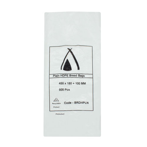Bread Bag Plain HDPE Ctn 5000