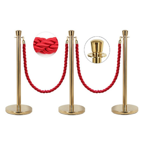 Gold Crowd Control Post