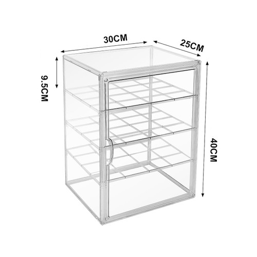 Acrylic Stackable Display Case 3 shelf