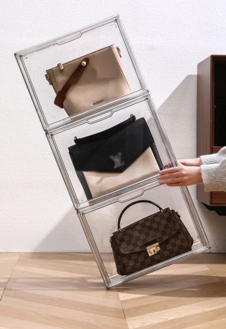 Acrylic Stackable Display Case 3 shelf