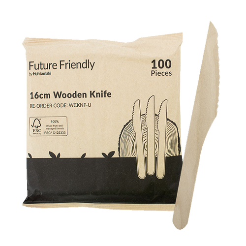 Wooden Knife 160mm (2000) WCKNF-U