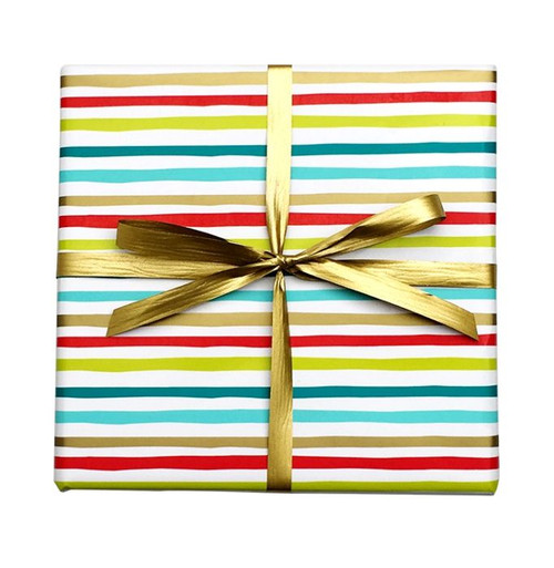 Multi Painted Stripe Wrap Carnival