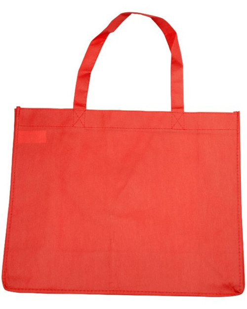 Reusable Nonwoven Radiant Red Large Bag