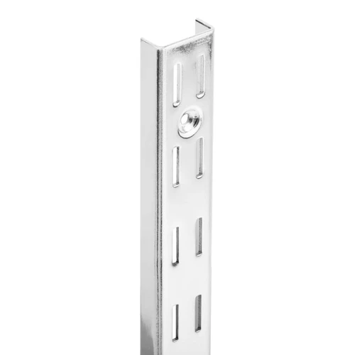 Strip Shelving Double Slot Post 1200mm Chrome