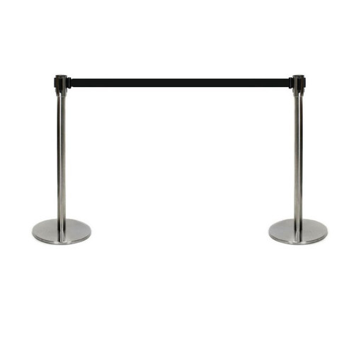 Premium Crowd Control Post with Retractable Belt 
