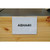 Sign Holder Acrylic suit Produce Bin Vertical